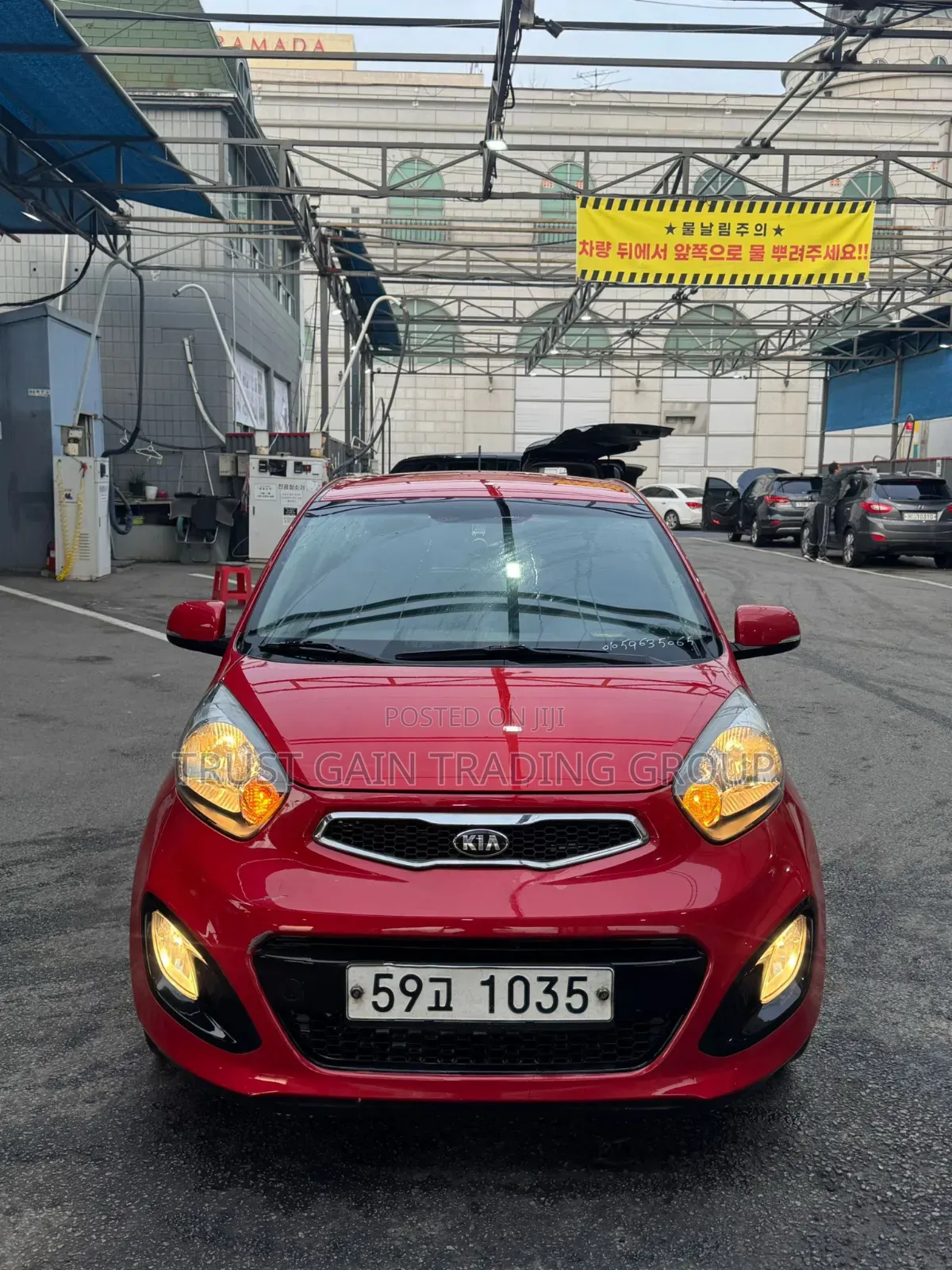 Kia Morning 2013 Red