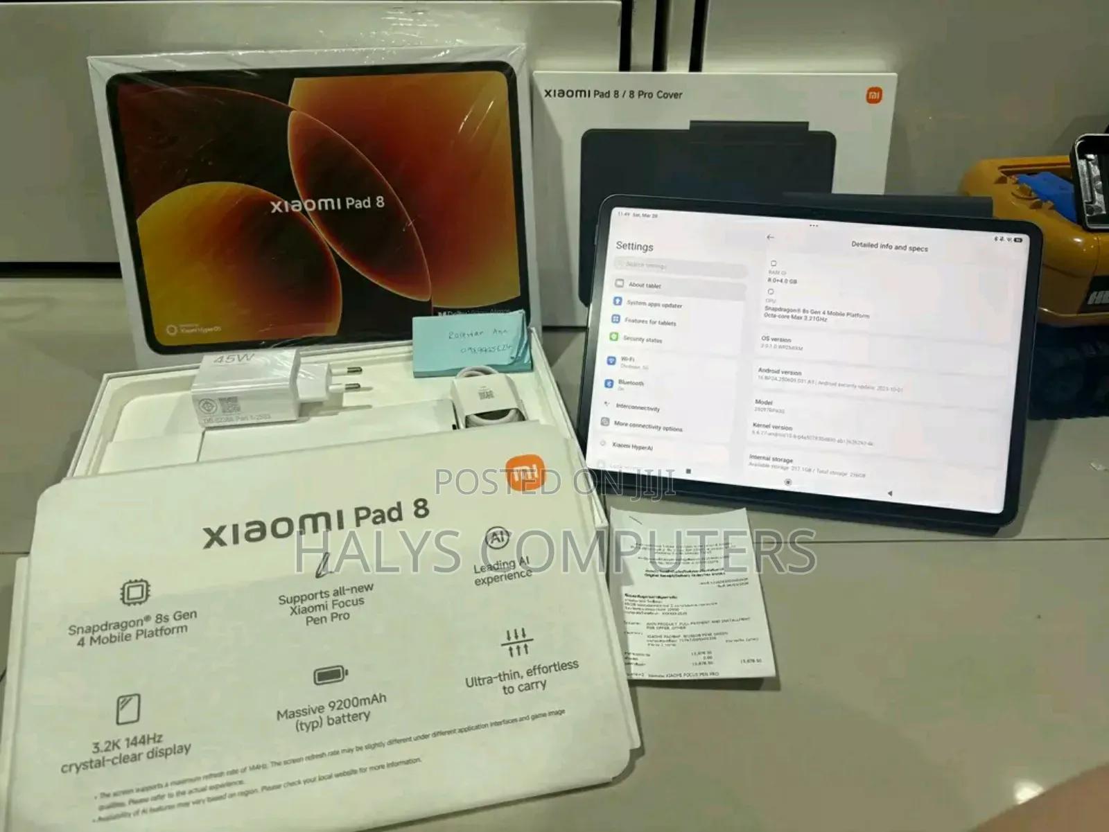 New Xiaomi Pad 7 256 GB Gray