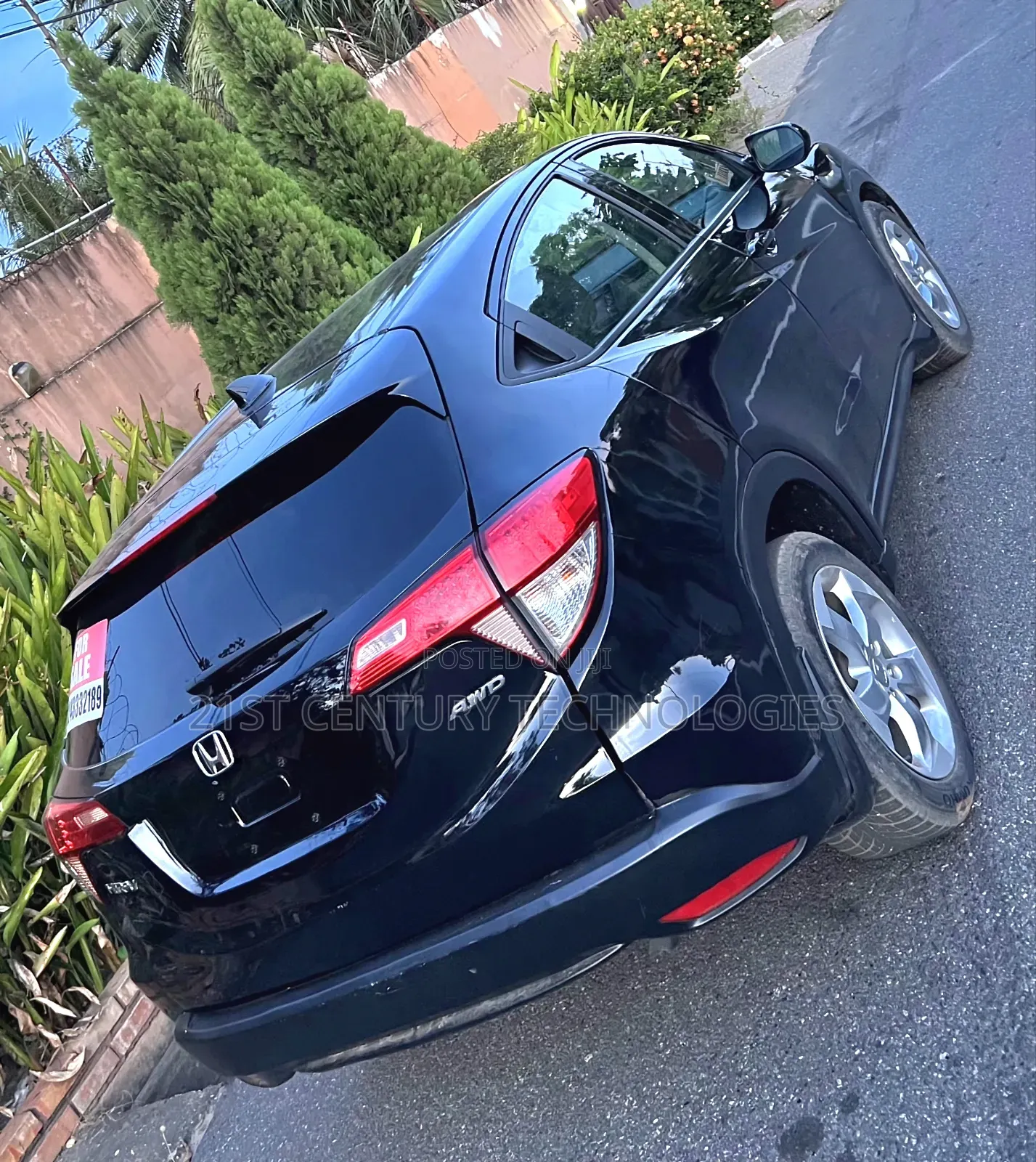 Honda HR-V LX AWD 2019 Black