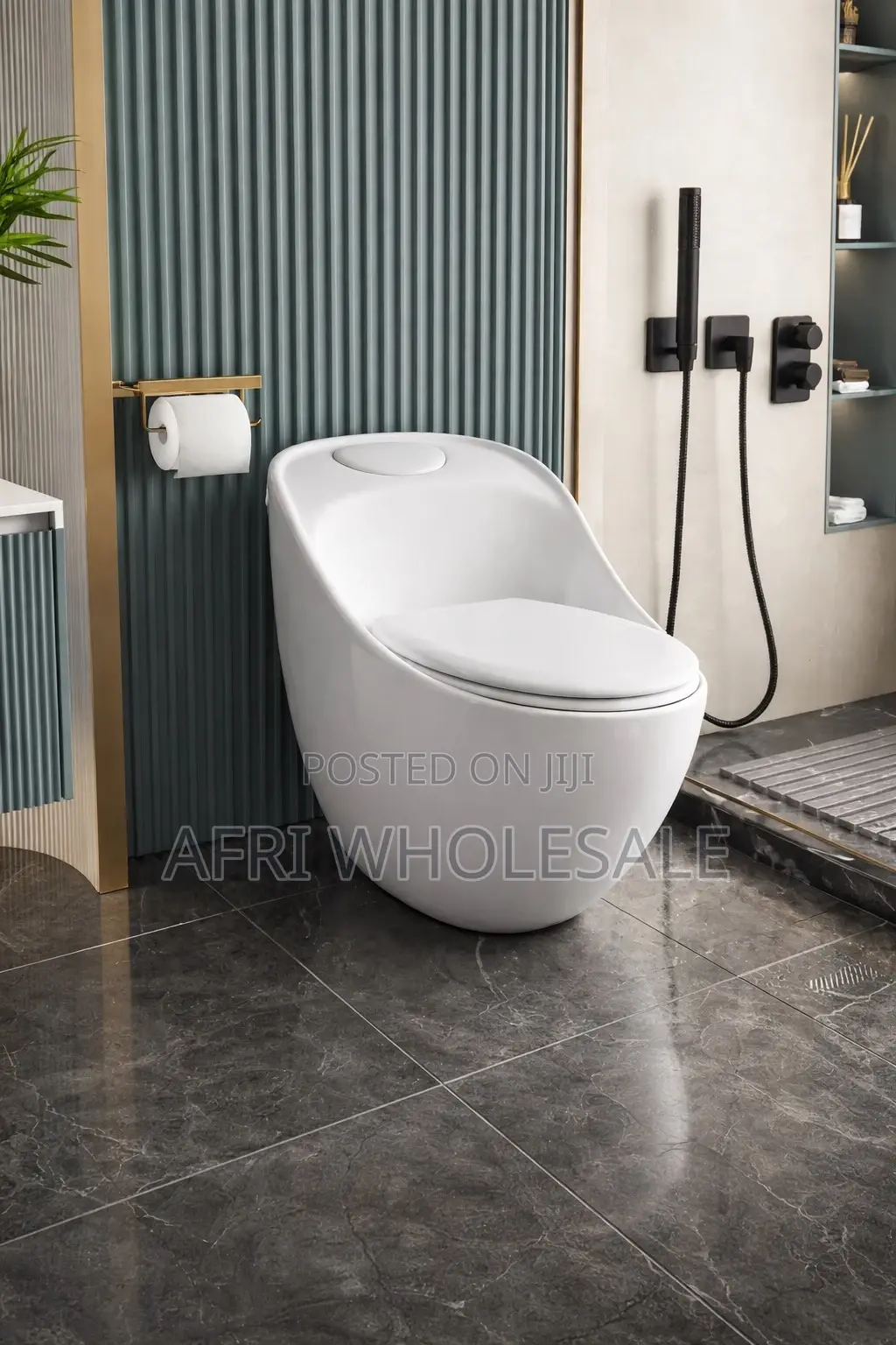 Italian Luxury Durable One Piece Wc_ Strong Slim Tank Water Closet Wc