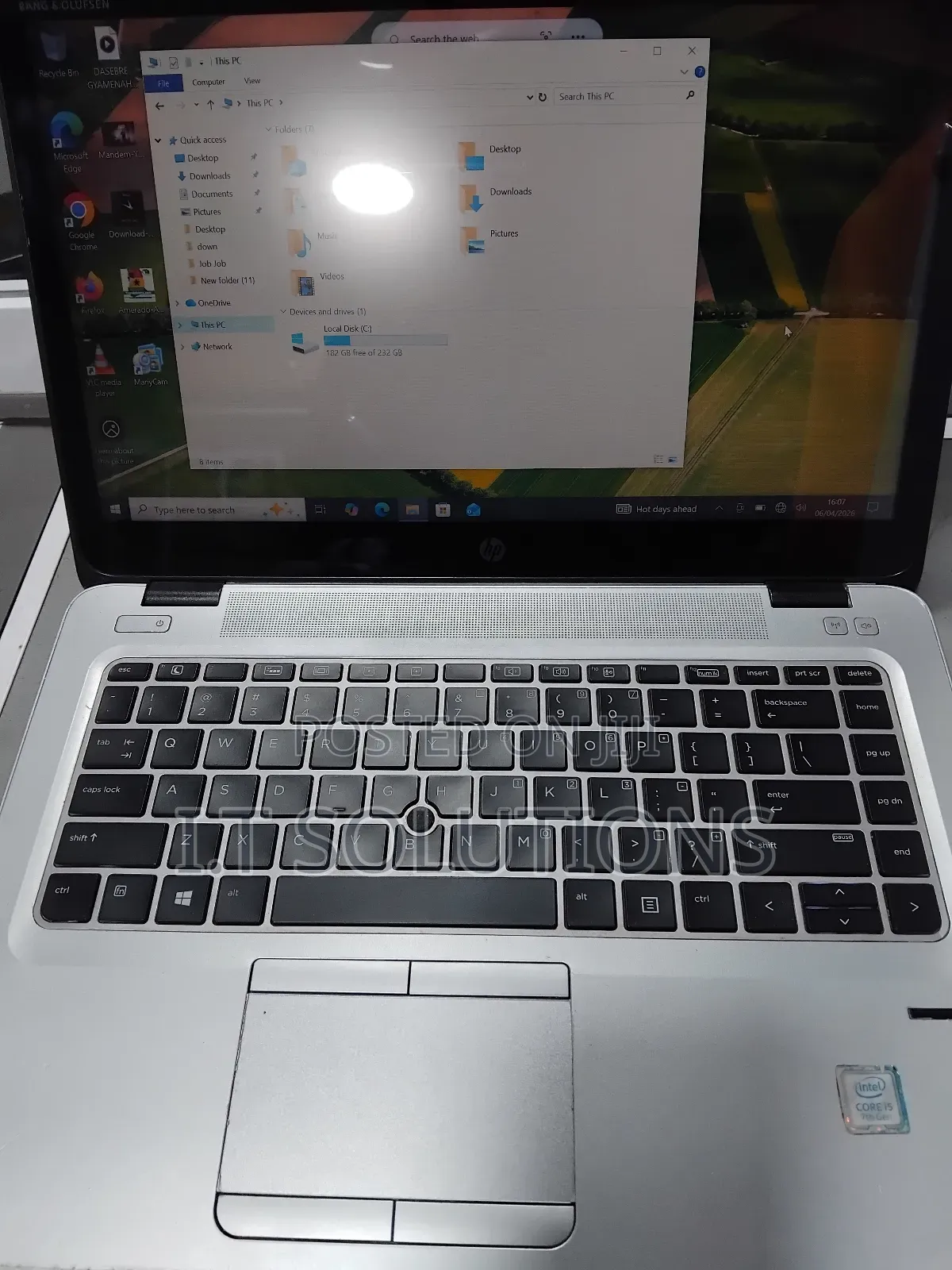Laptop HP EliteBook 840 G5 8GB Intel Core i5 SSD 256GB