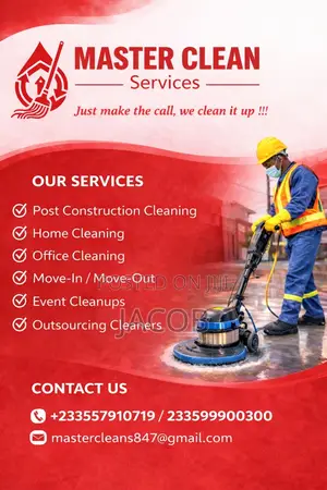 Cleaning Services in Tema and Accra