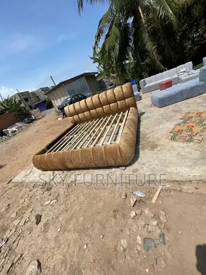 Refined Queen-Size Bed Frame
