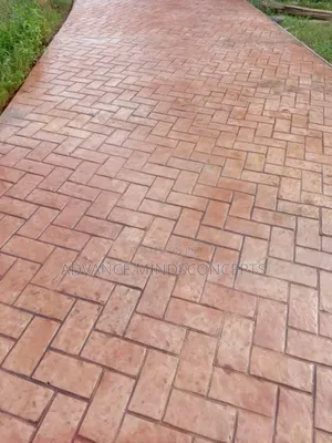 Stamp Concrete Interlock Pavers Design