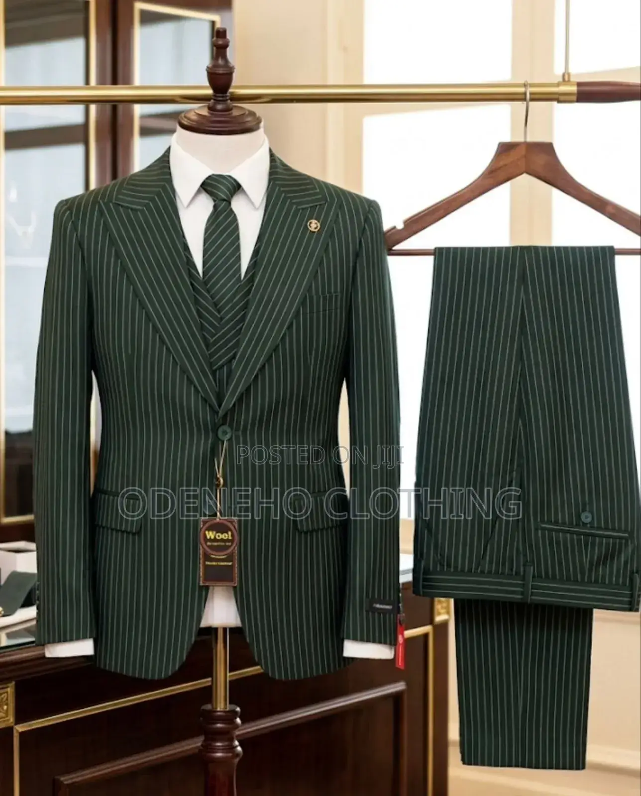Luxurious Green Suit for Men