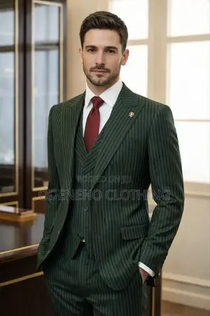 Luxurious Green Suit for Men
