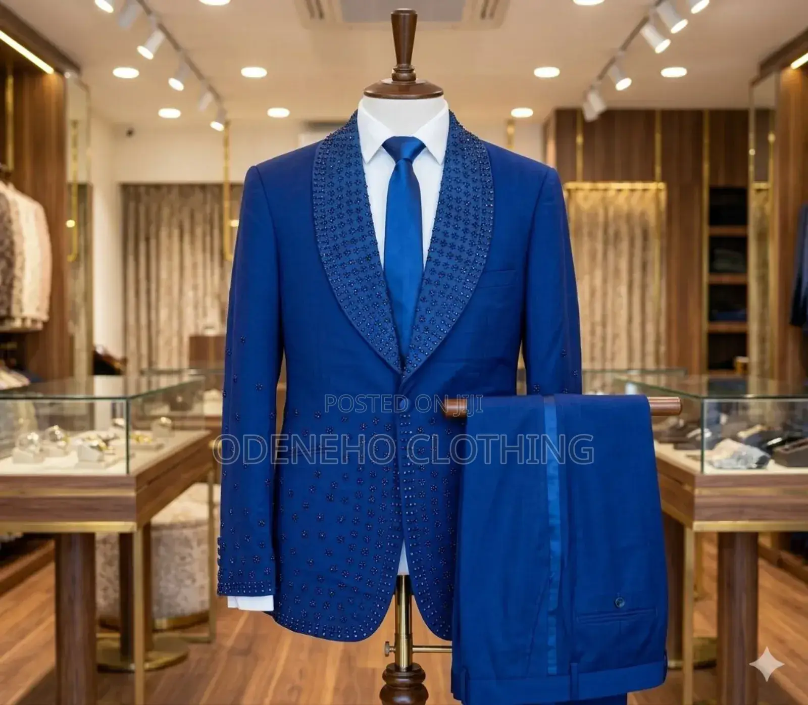 Diamond Stoned Suit for Men