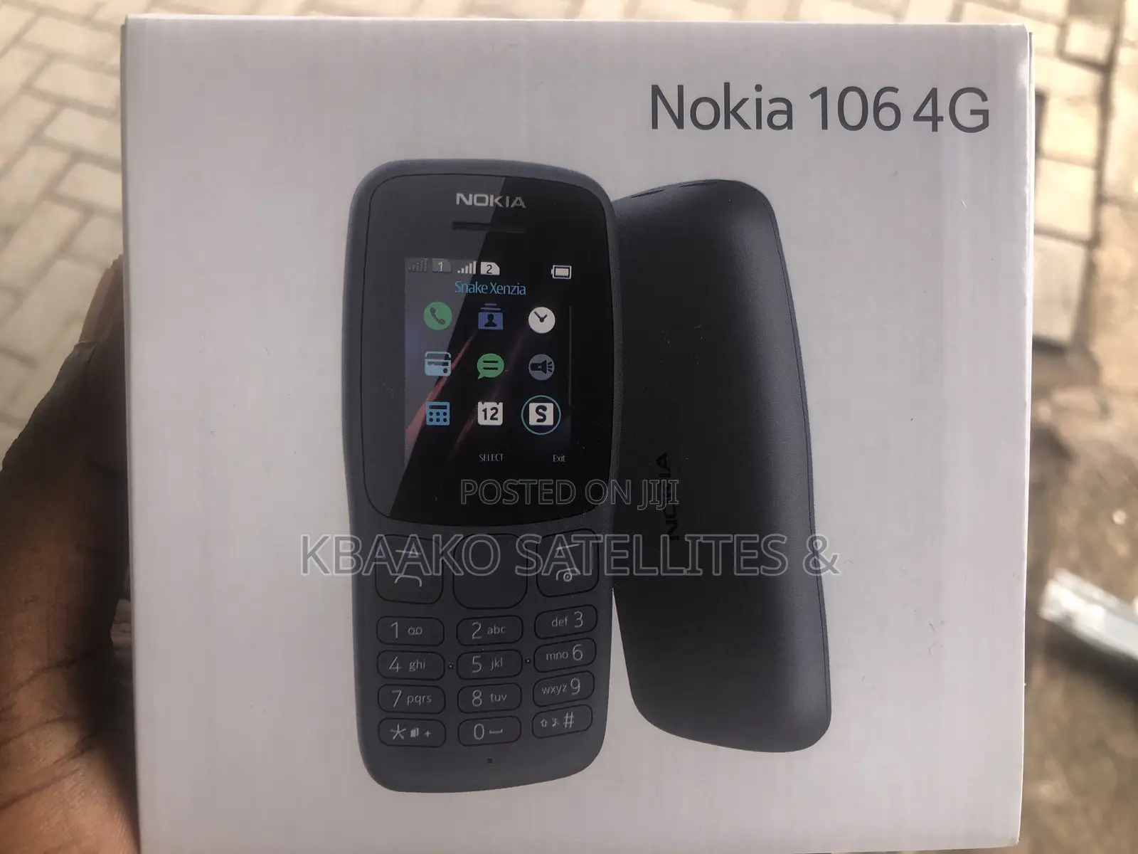 New Nokia 106 Black