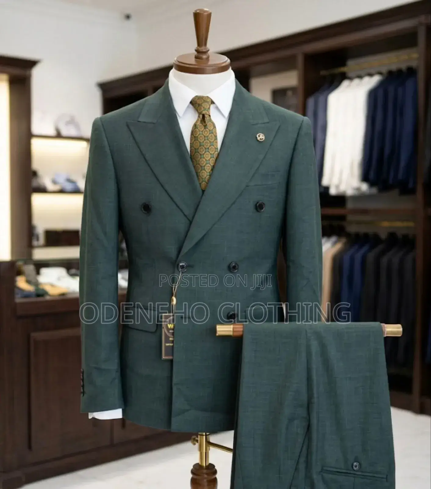 Shades of Luxurious Green Suit