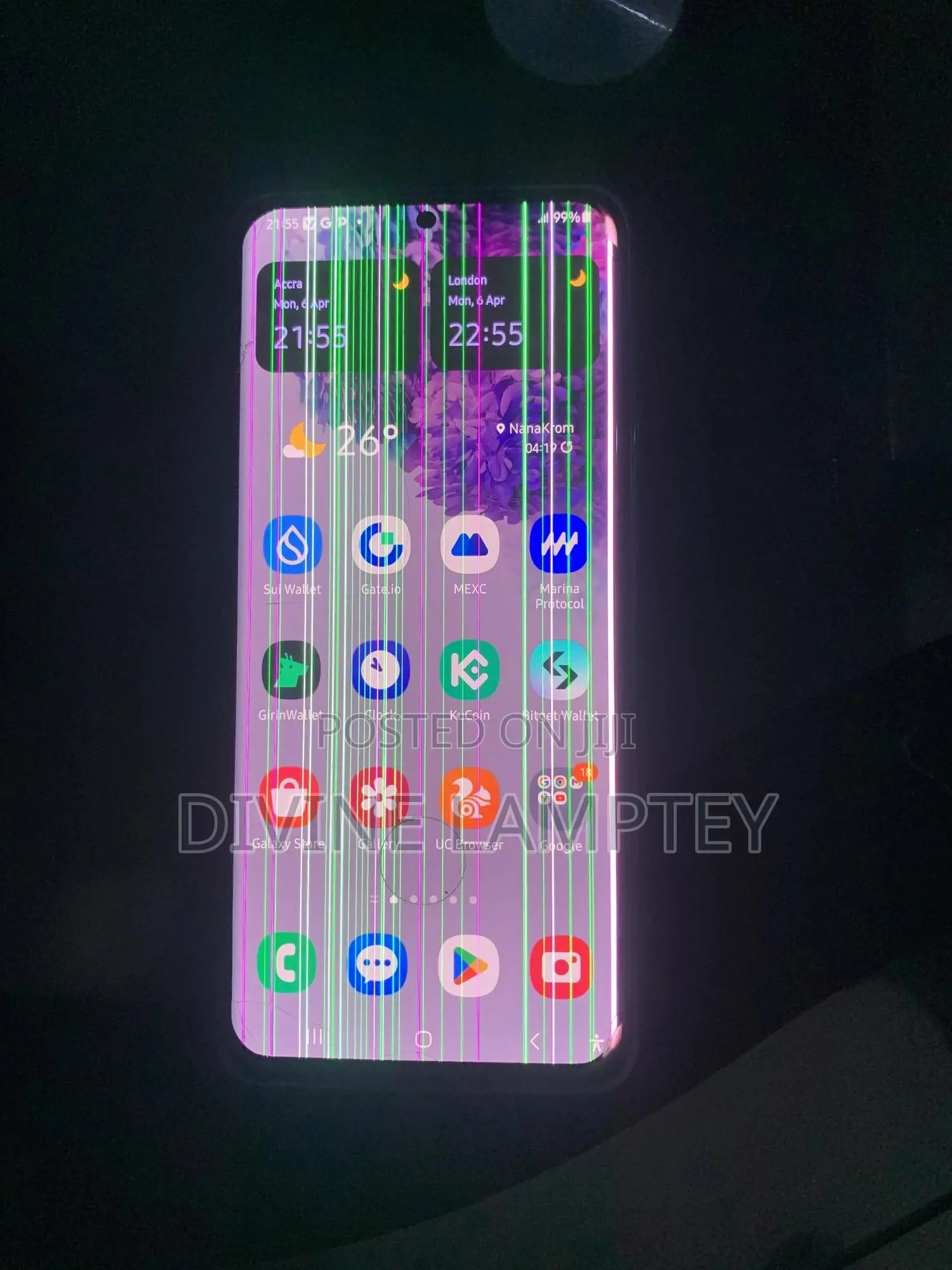 Samsung Galaxy S20+ 128 GB White
