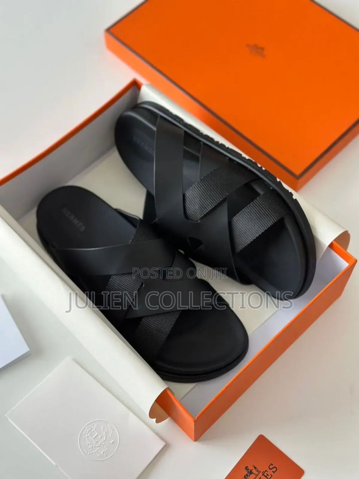 Hermes Cross Belte Black
