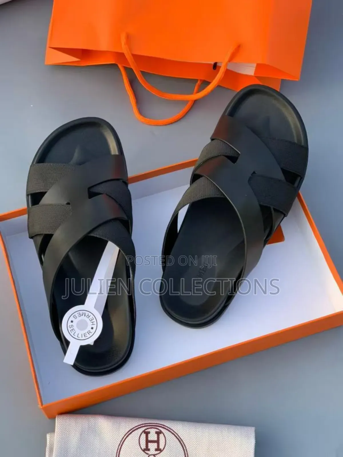 Hermes Cross Belte Black