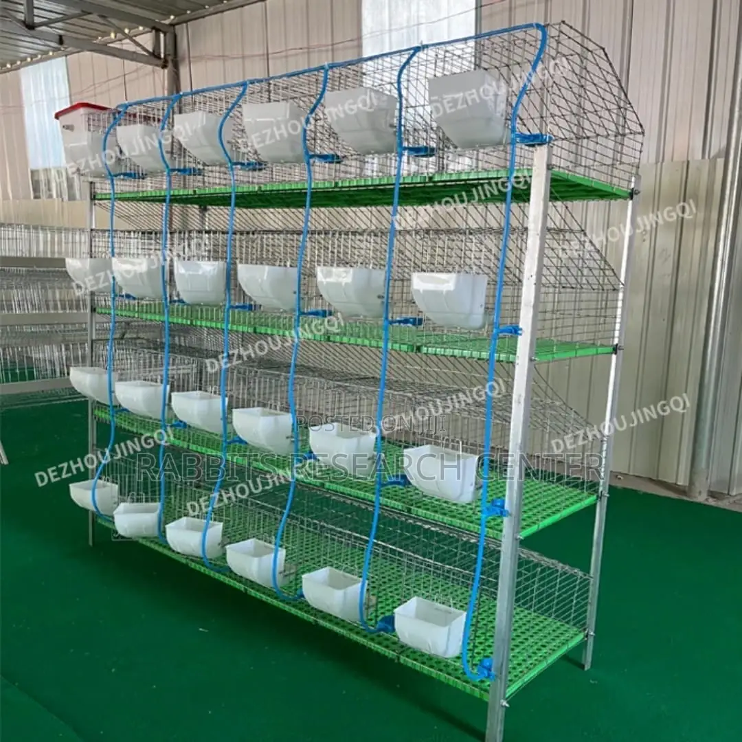 Battery Cages for Rabbits(18 Rooms)