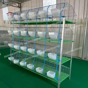 Battery Cages for Rabbits(18 Rooms)