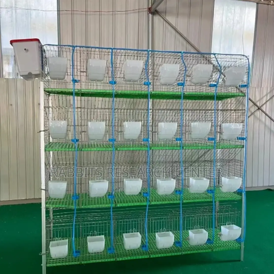 Battery Cages for Rabbits(18 Rooms)