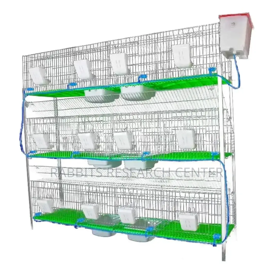 Battery Cages for Rabbits(18 Rooms)