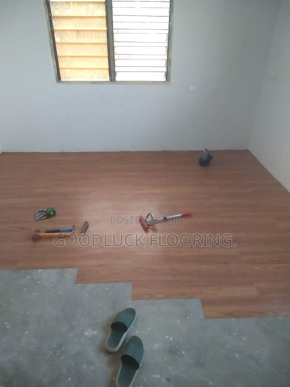 Vinyl Floor Installation