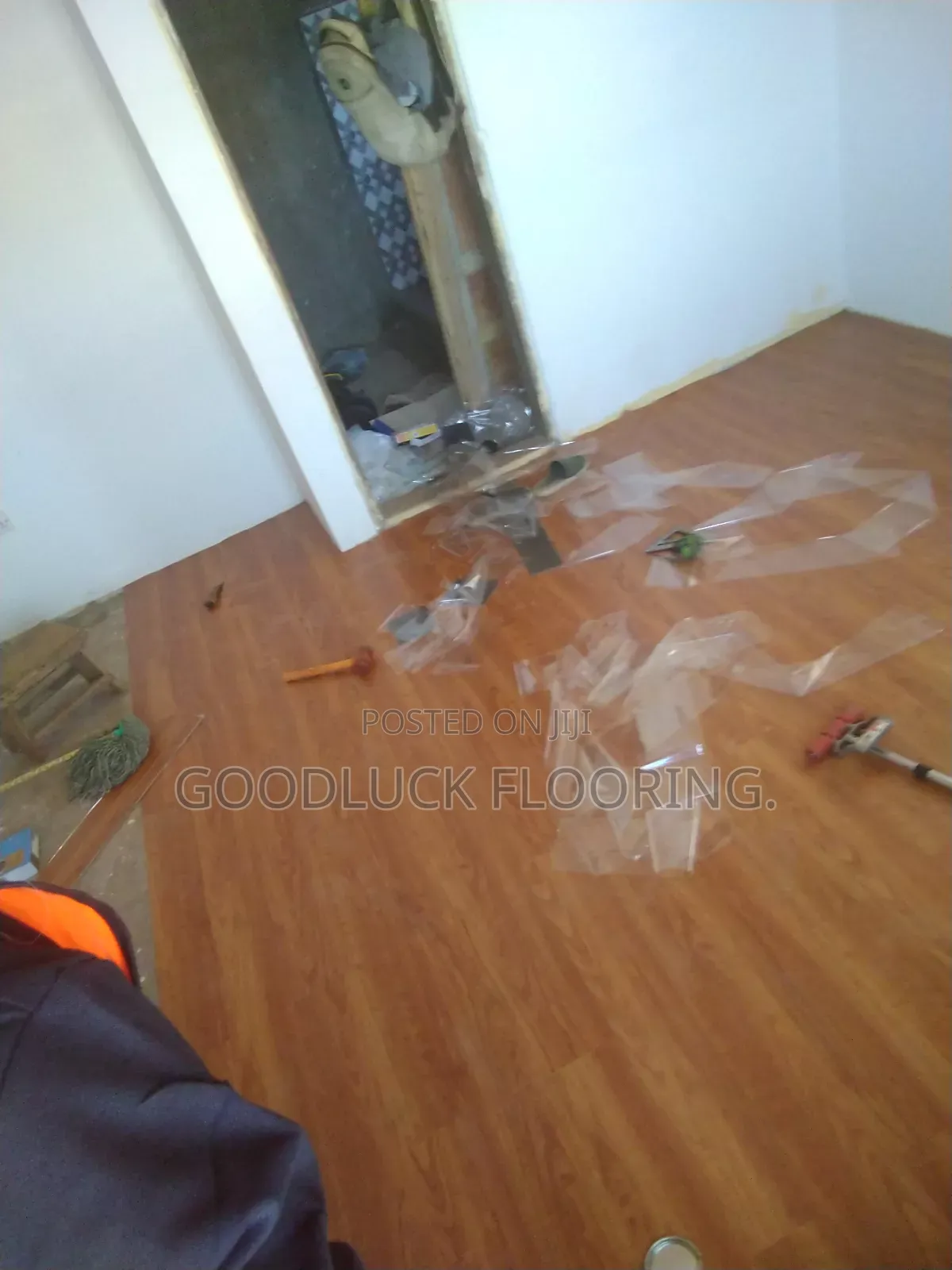 Vinyl Floor Installation