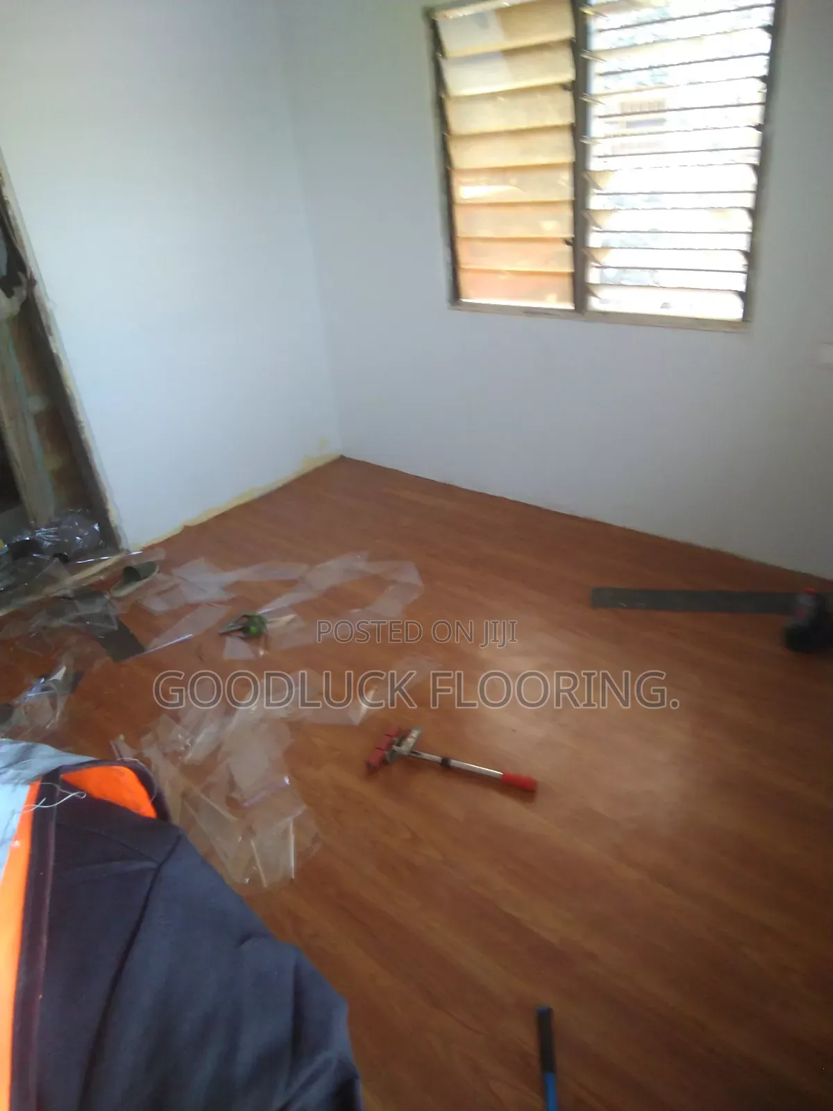 Vinyl Floor Installation