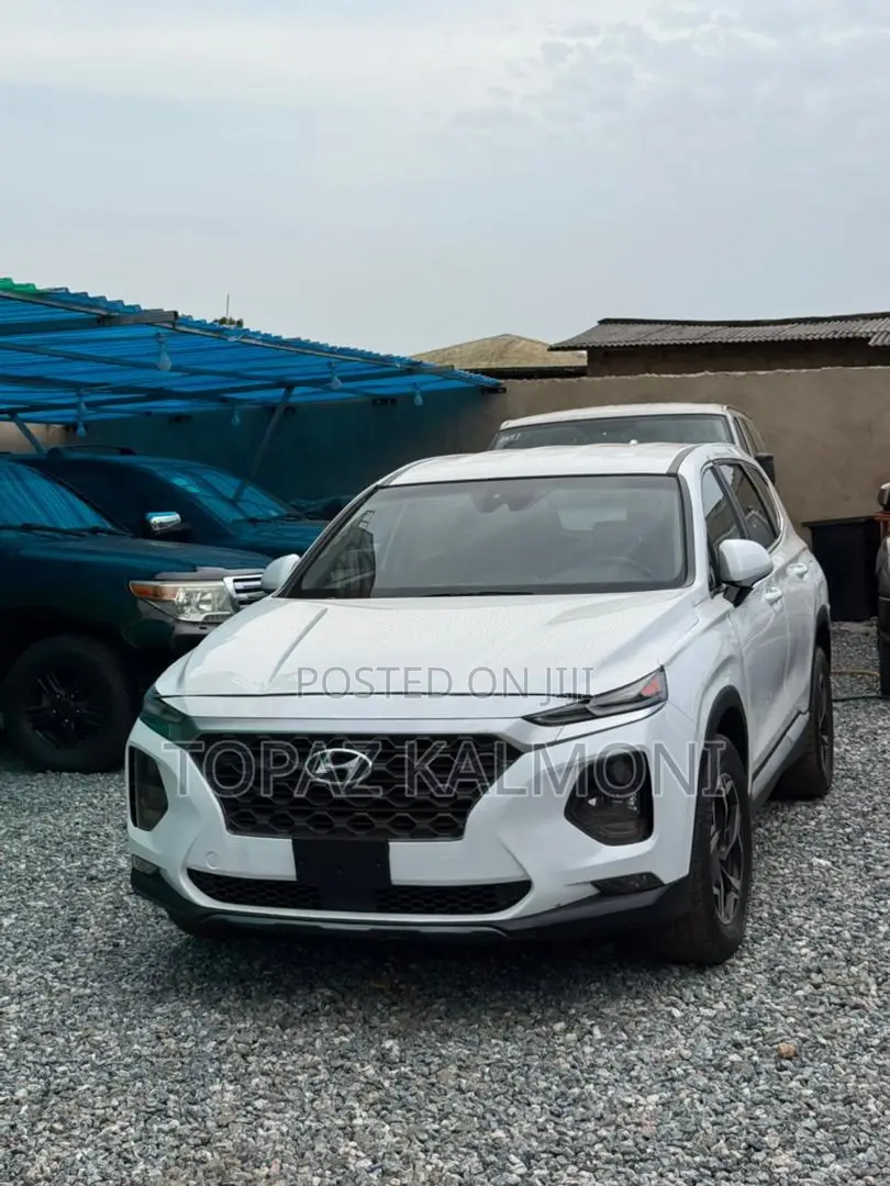 Hyundai Santa Fe 2019 White