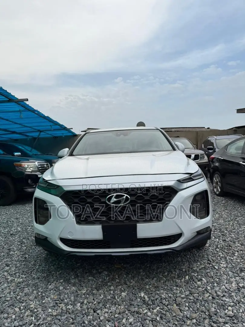 Hyundai Santa Fe 2019 White