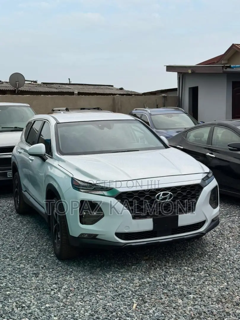 Hyundai Santa Fe 2019 White