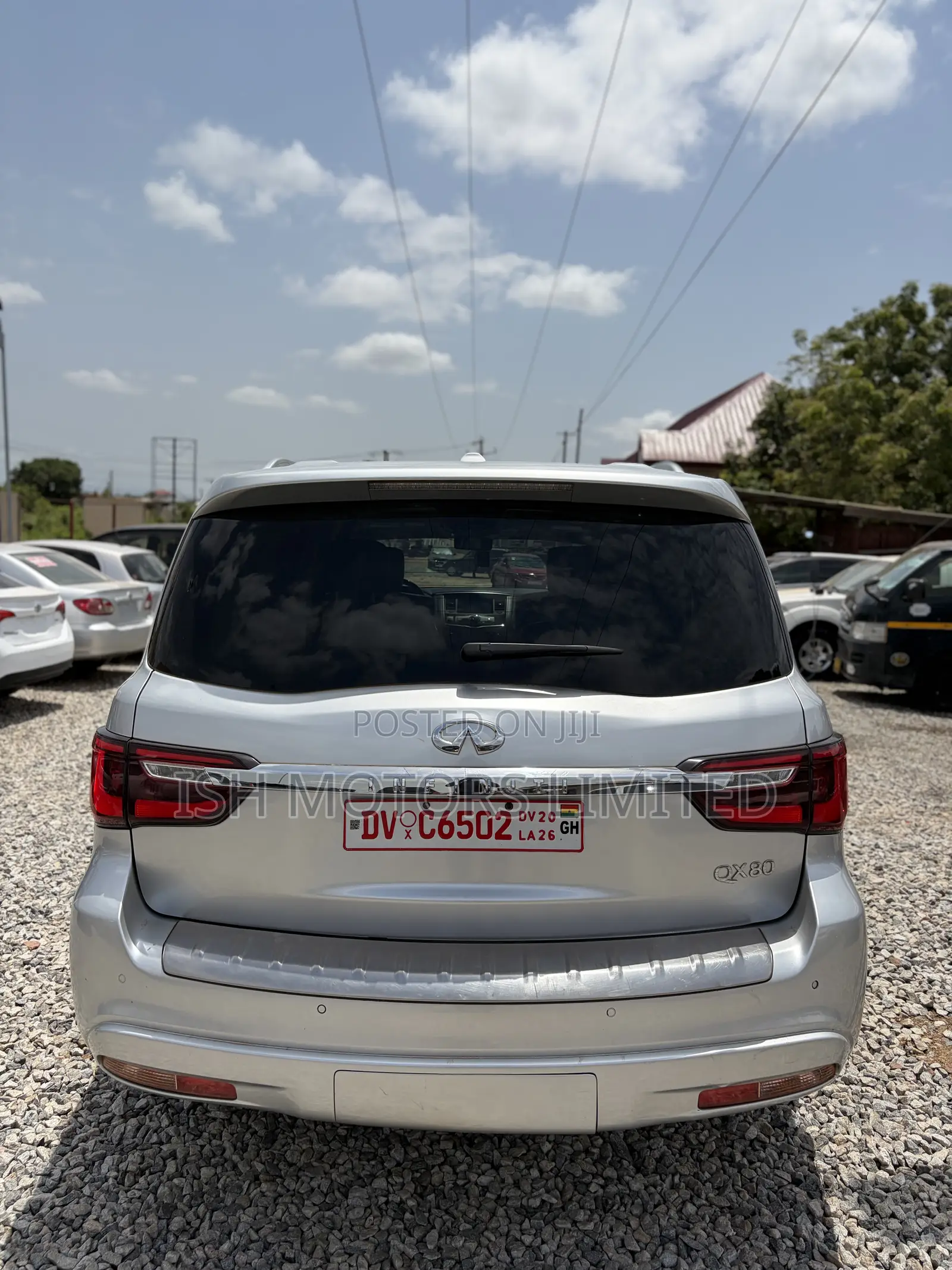 Infiniti QX80 2017 Silver