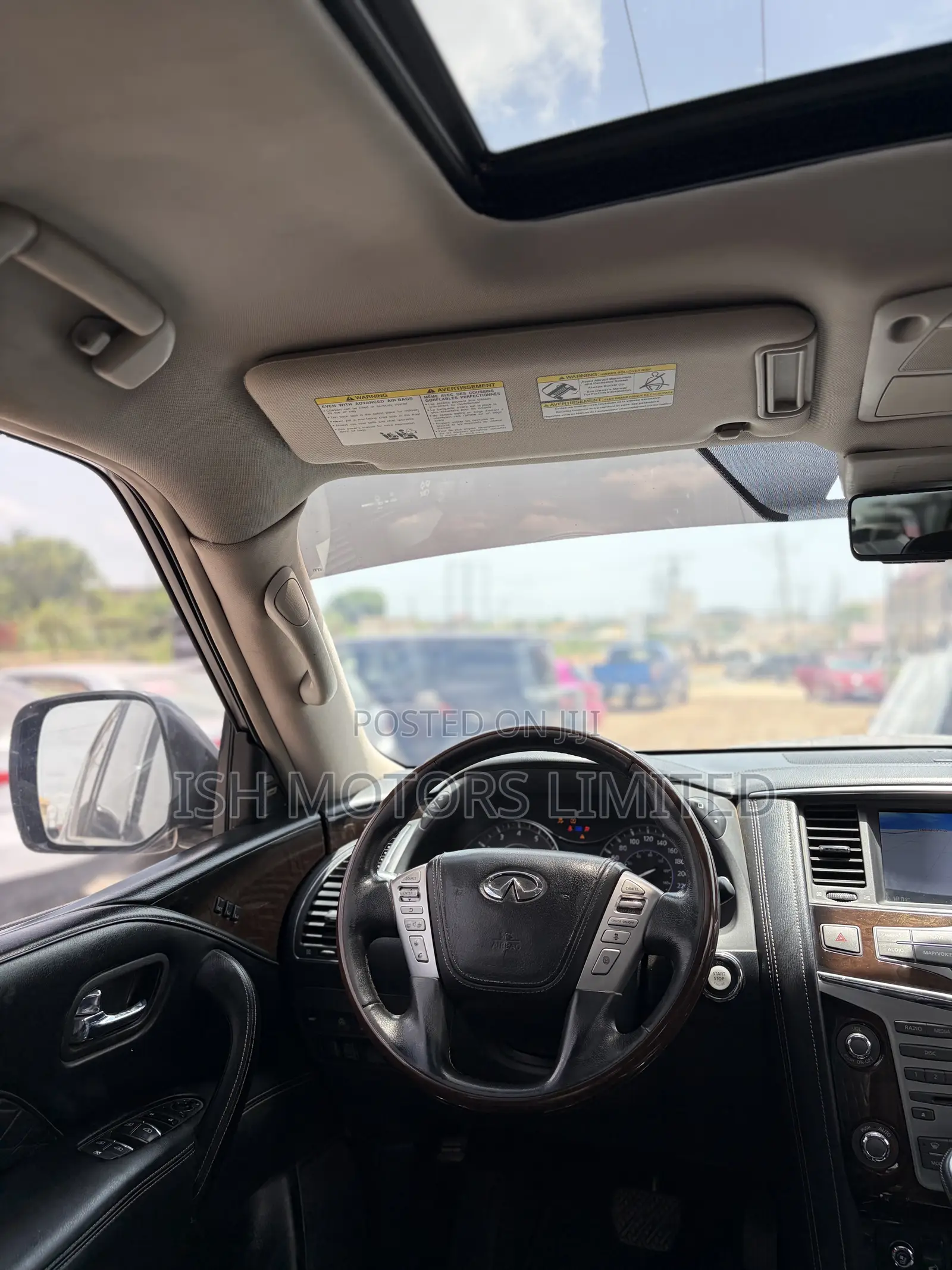 Infiniti QX80 2017 Silver