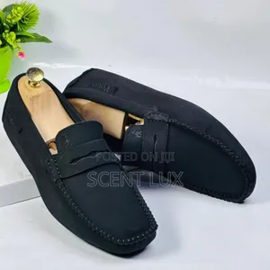 Premium Suede Penny Loafers