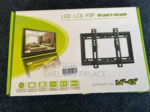 Wall Mount Bracket For Led/Lcd/Plasma Tv - Black