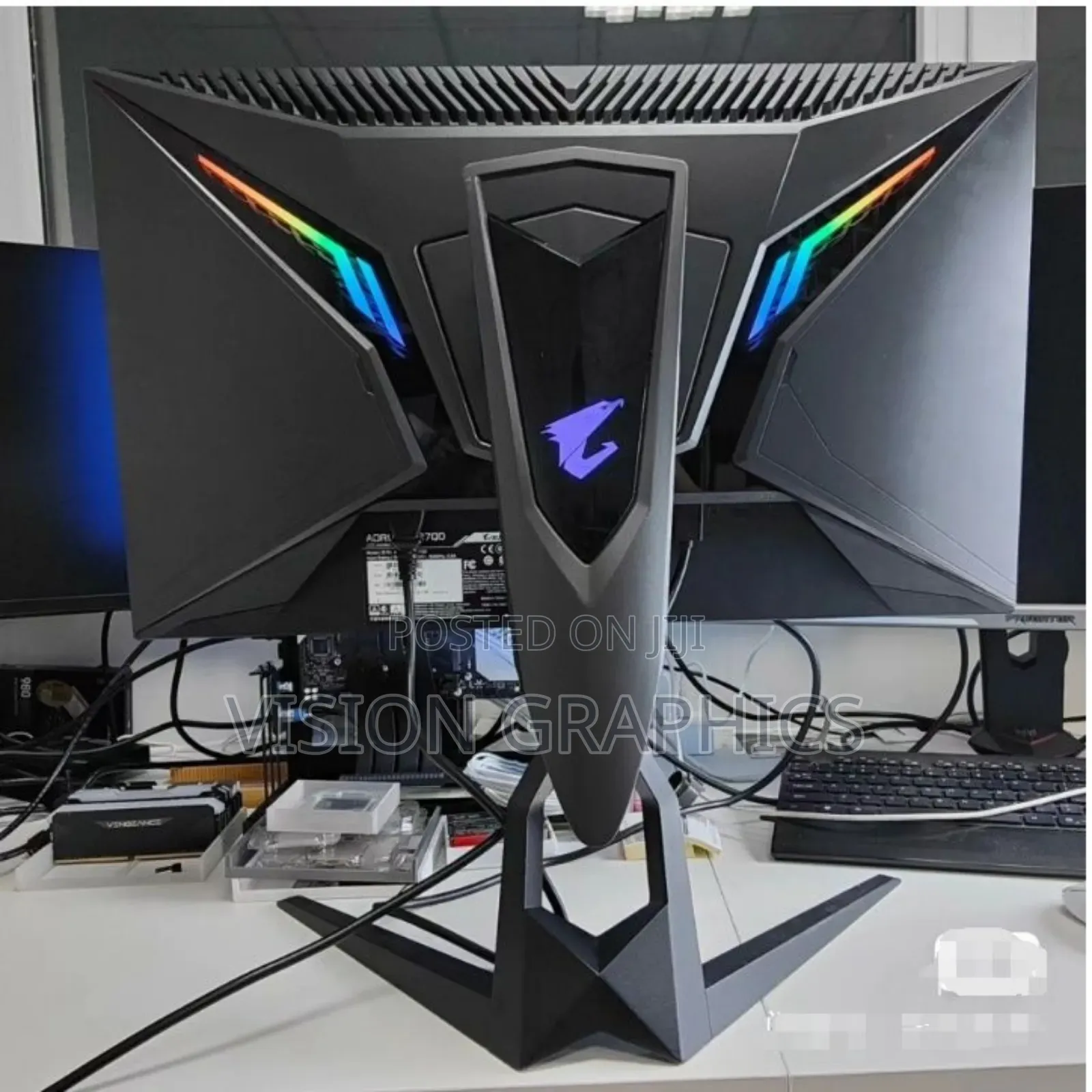 Gigabyte Auros Fi27q Eled RGB Edgeless 165hz 27inch Fast Ips Monitor