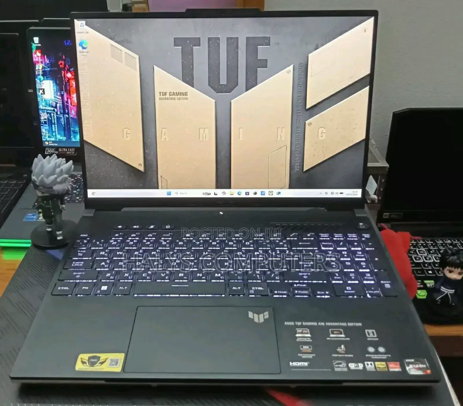New Laptop Asus TUF Gaming A15 16GB AMD Ryzen 7 SSD 1T