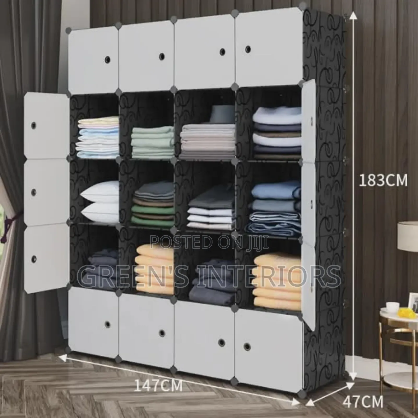 Quality Plastic Wardrobe Available