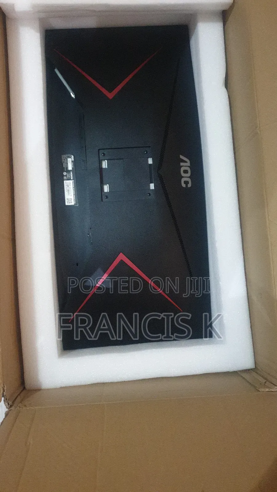 Aoc Curved Ultra Wide 165hz "34" Gaming Monitor