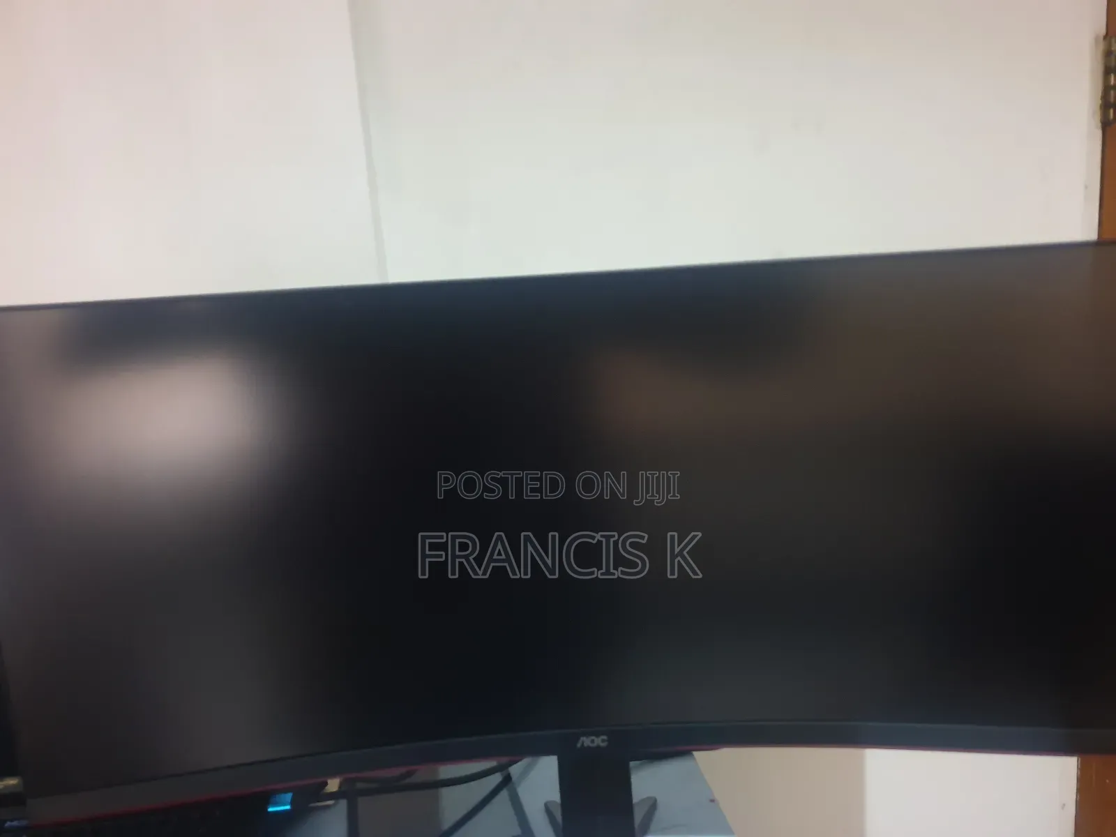 Aoc Curved Ultra Wide 165hz "34" Gaming Monitor