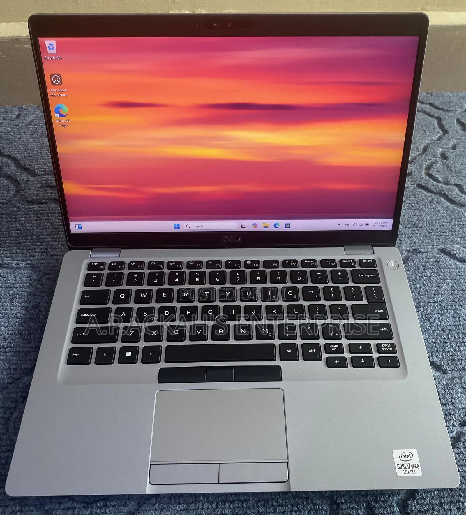 Laptop Dell Latitude 5410 16GB Intel Core i7 SSD 256GB