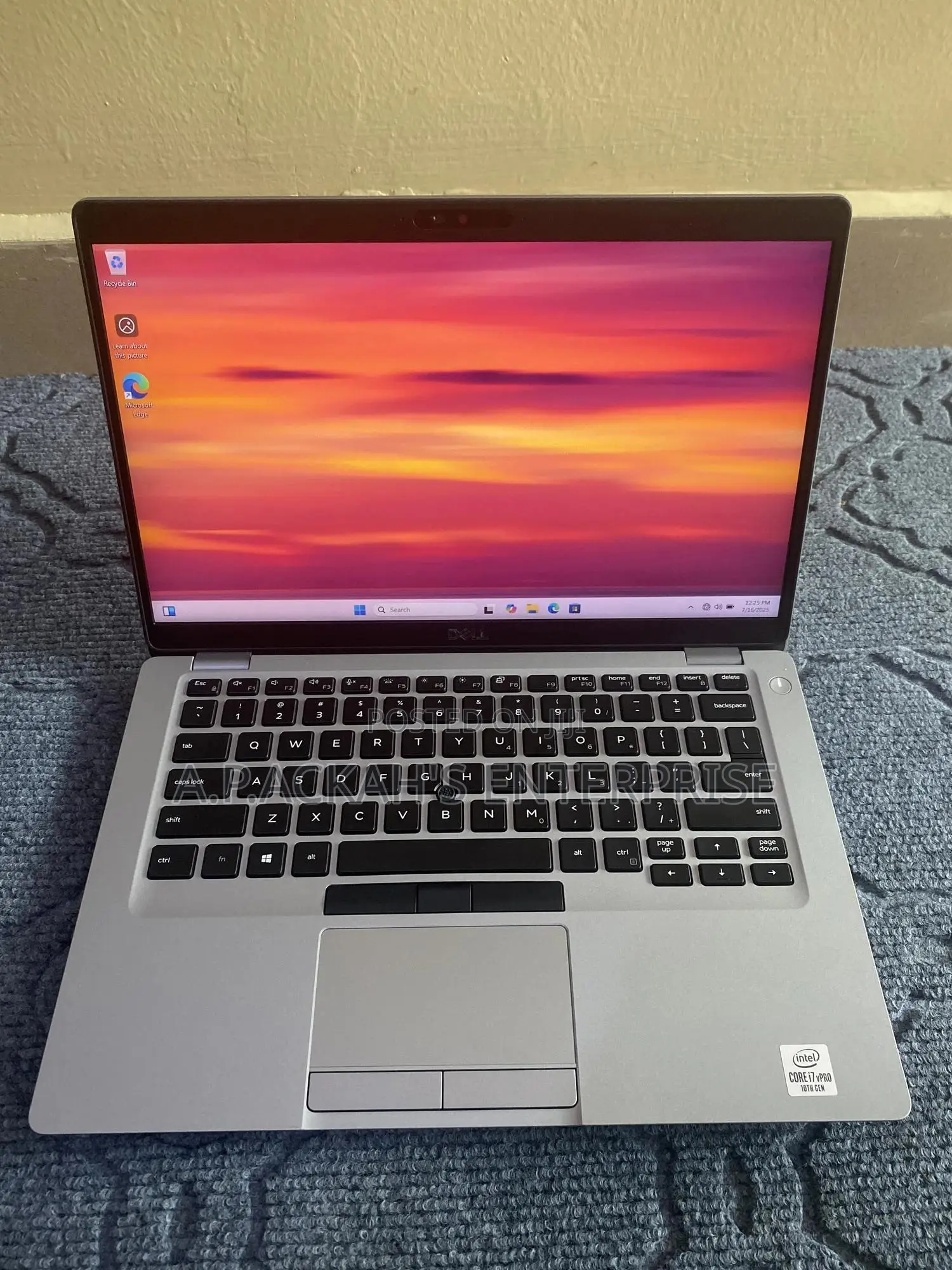 Laptop Dell Latitude 5410 16GB Intel Core i7 SSD 256GB