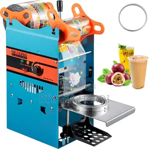 Professional Manual Cup Sealing Machine - High Speed 500 Cups/Hr