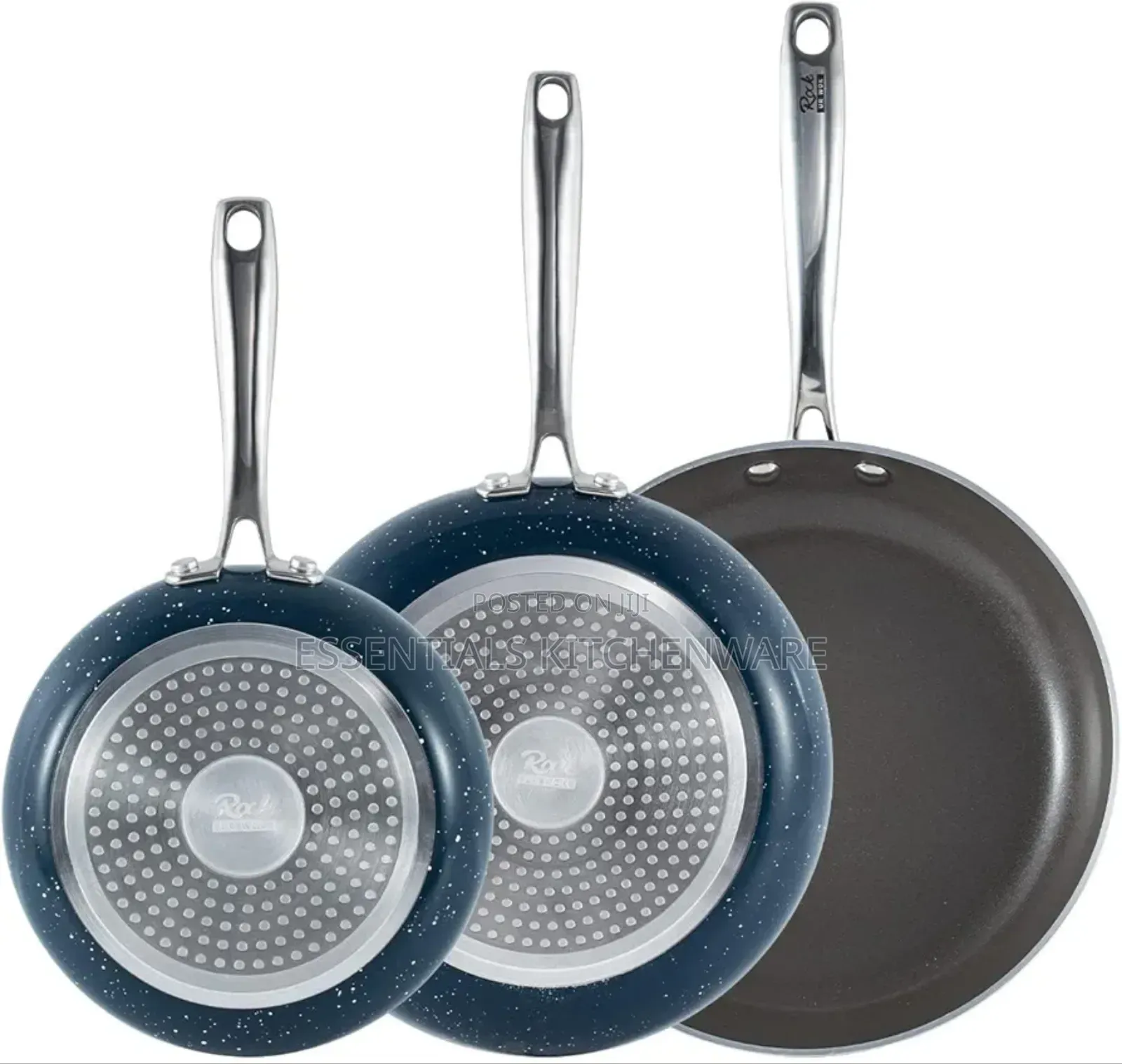 Rockurwok 3pcs Frying Pan Set