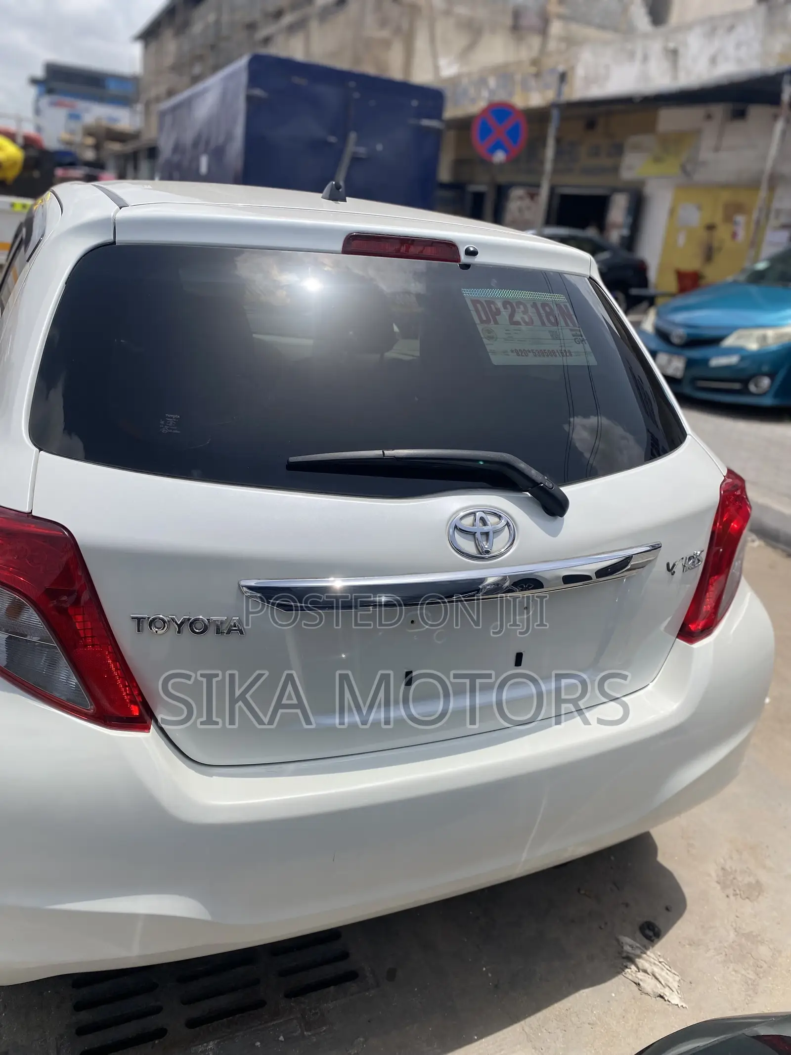 Toyota Yaris 2013 White