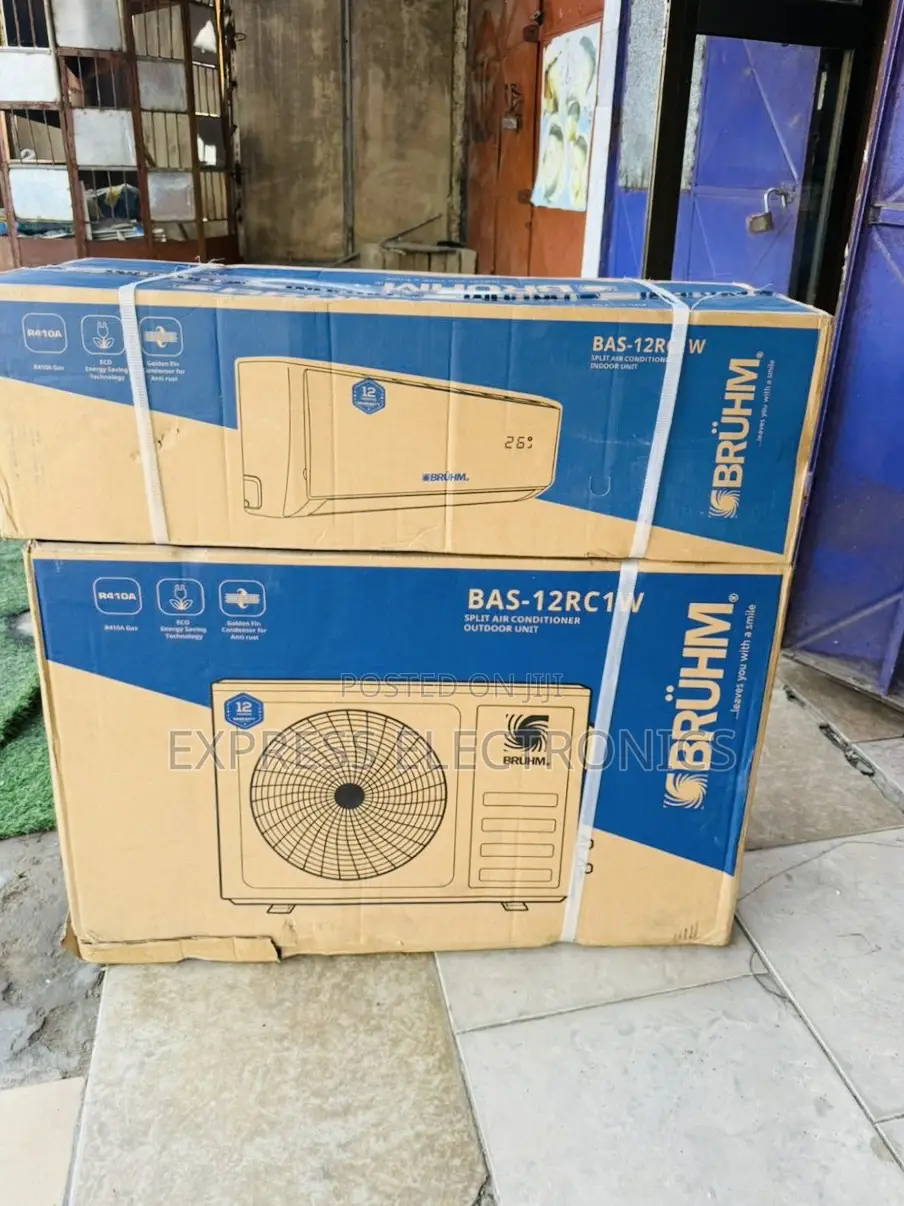 Eco Mode Function Split R410 Gas Bruhm 1.5hp Air Conditioner