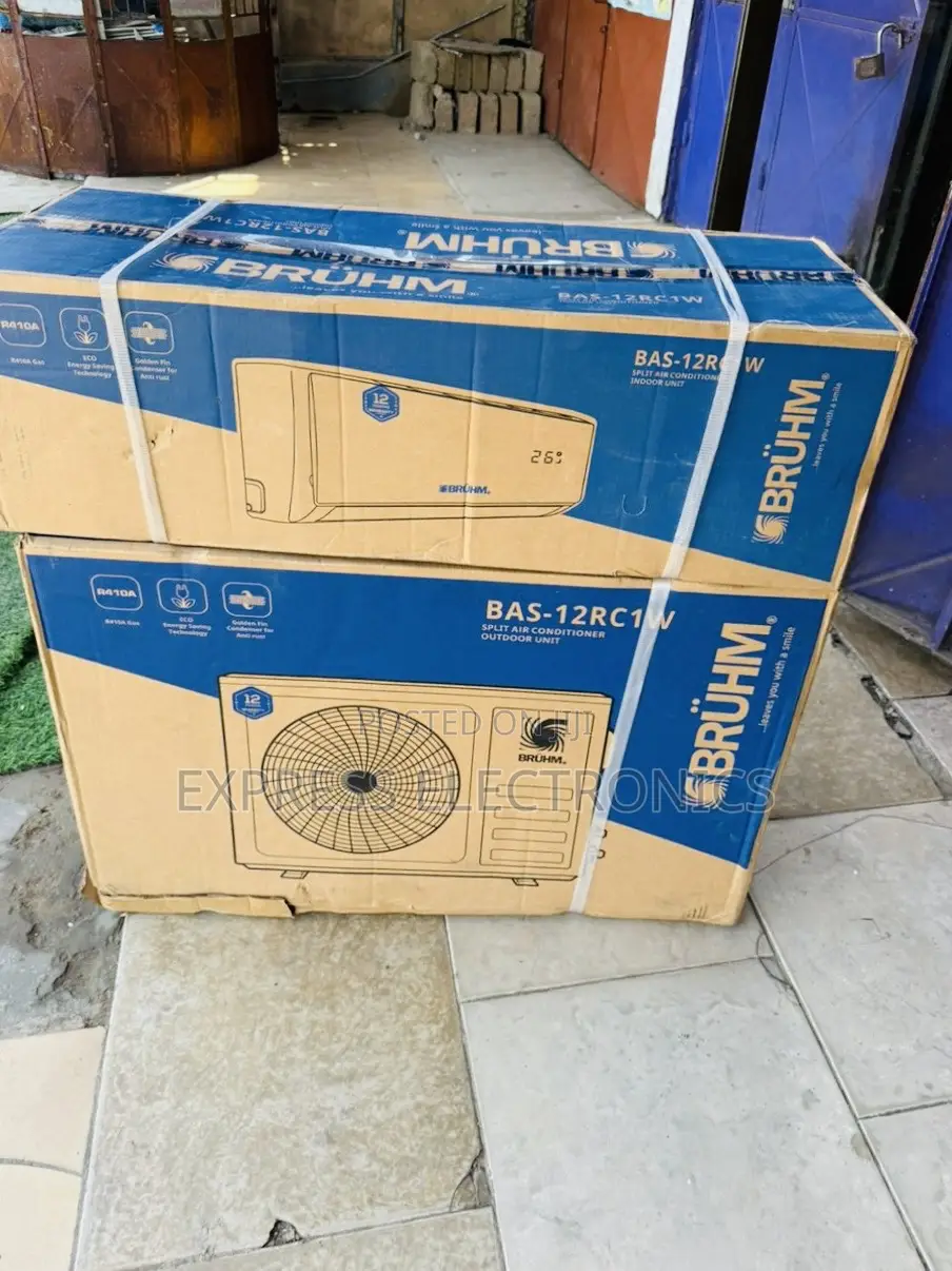 Shop From the Best Store Bruhm 1.5hp Split R410 Gas White Air