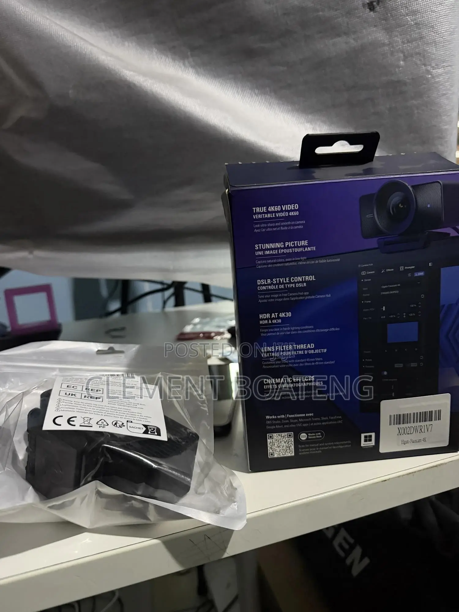 Elgato Facecam - 4k60 Studio