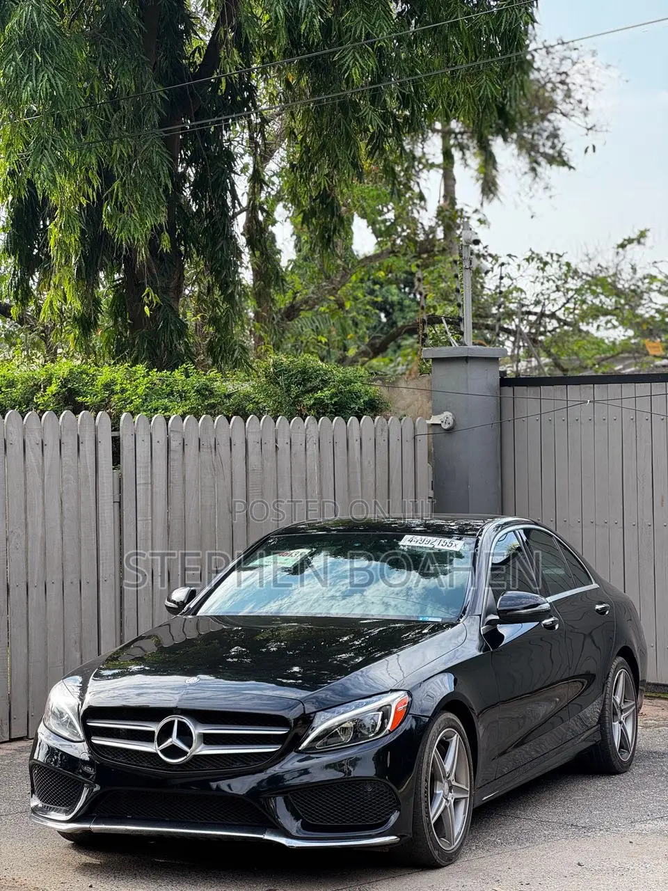 Mercedes-Benz C300 2017 Black