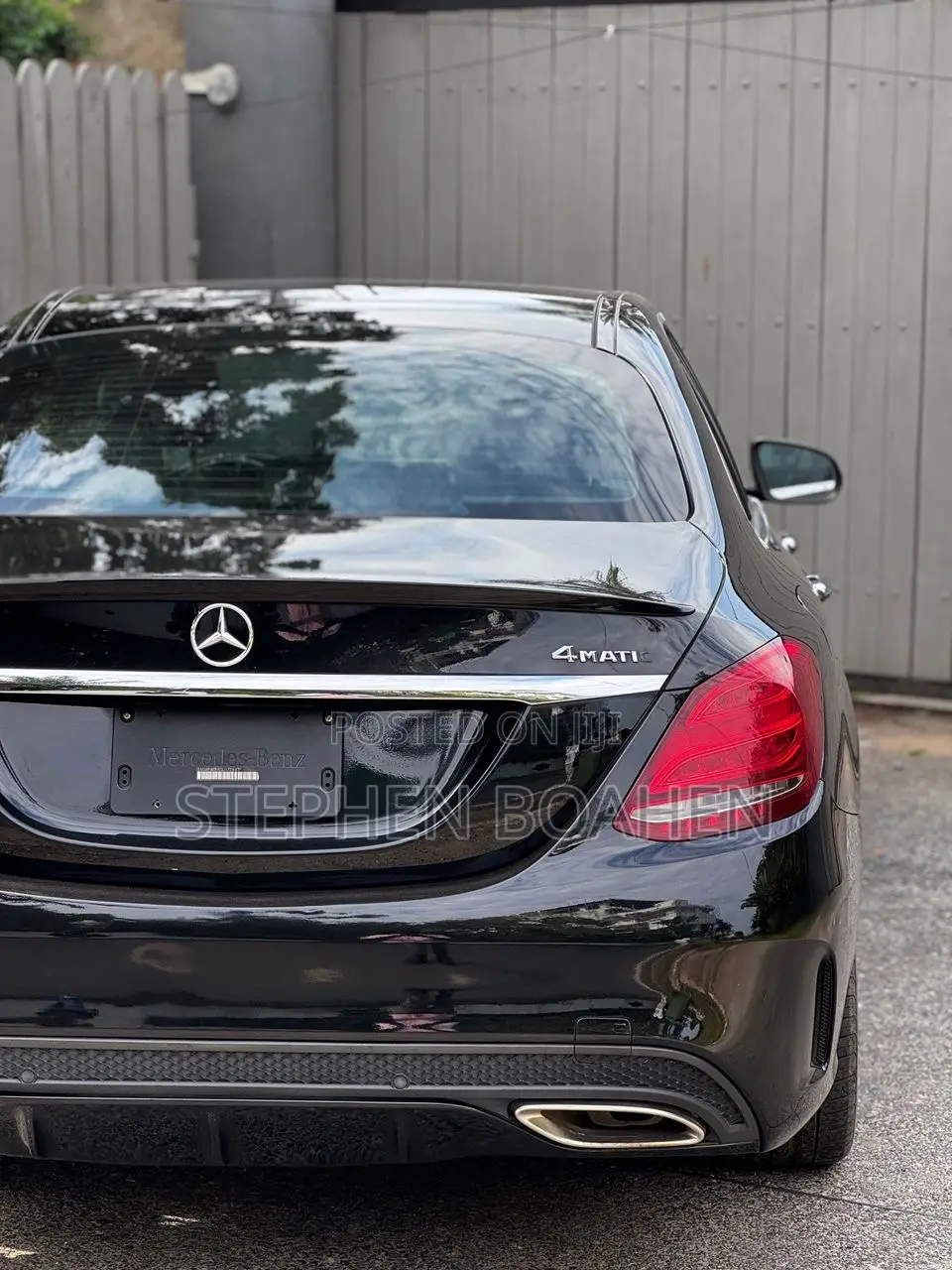 Mercedes-Benz C300 2017 Black