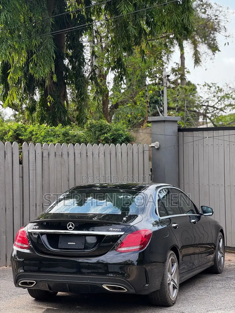 Mercedes-Benz C300 2017 Black