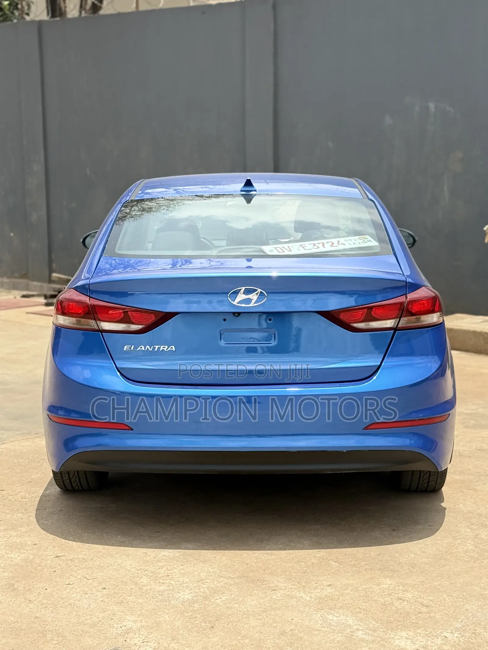 Hyundai Elantra 2016 Blue