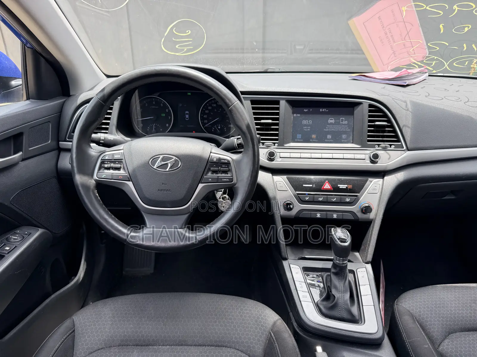 Hyundai Elantra 2016 Blue