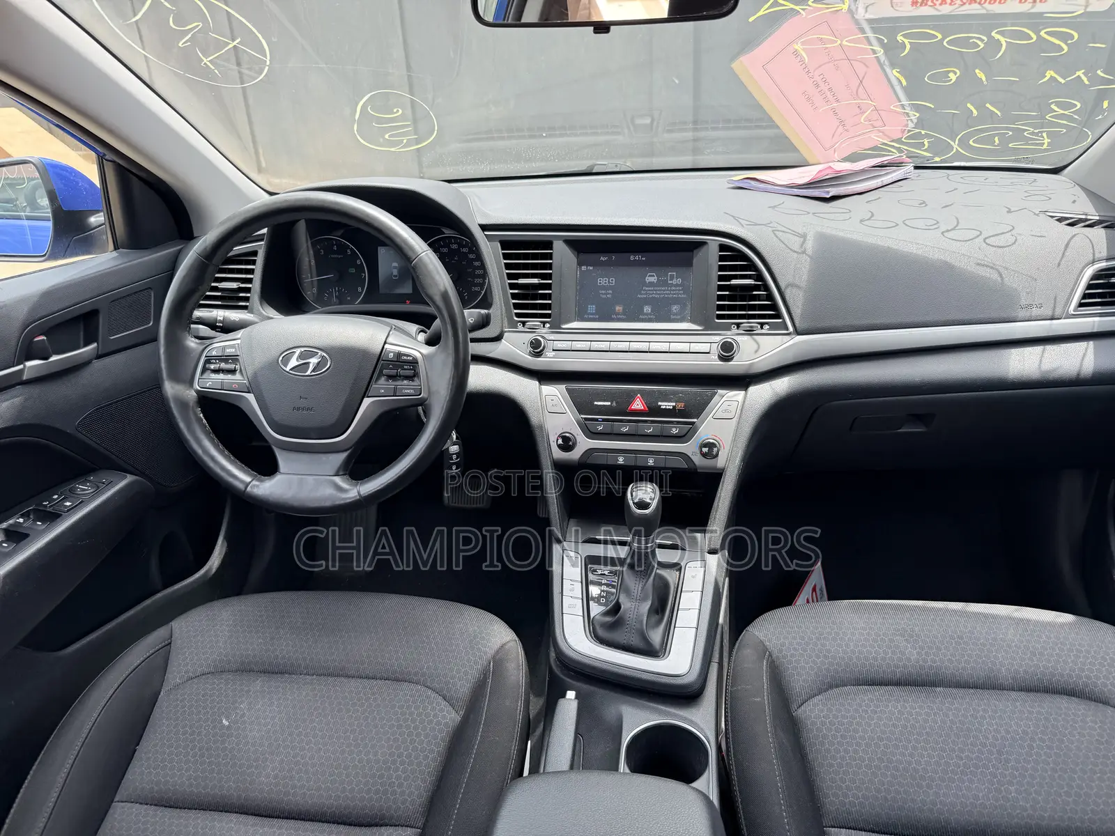 Hyundai Elantra 2016 Blue