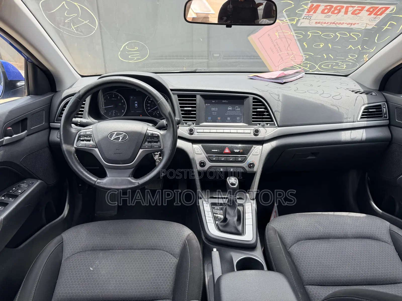 Hyundai Elantra 2016 Blue